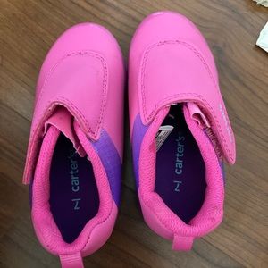Carters Brand New toddler cleats NWOT